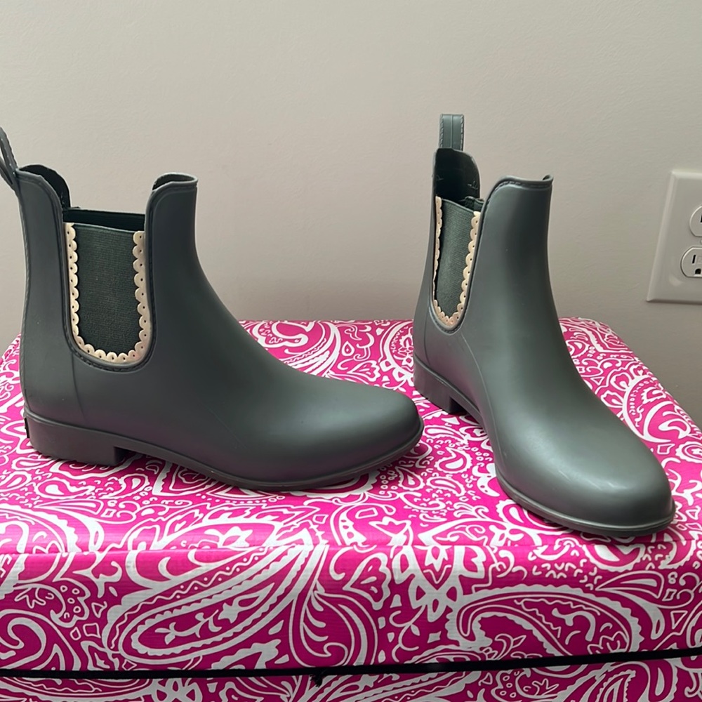 Jack Rogers Olive Green Rain Boot